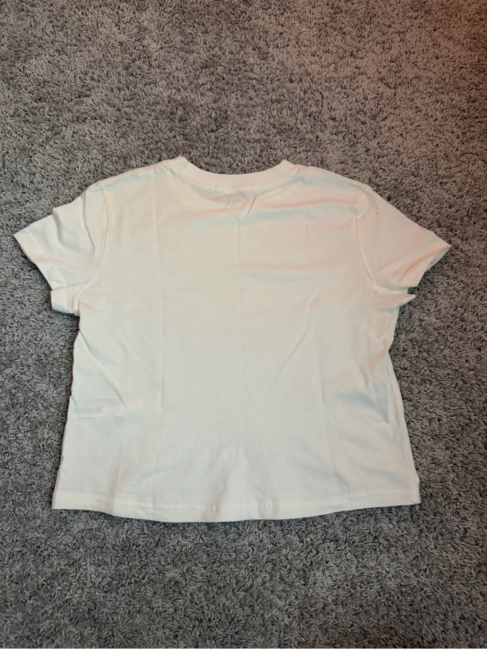 Forever 21 White Tee with Red Cherry Graphic and Pink Bow - Picture 5 of 5